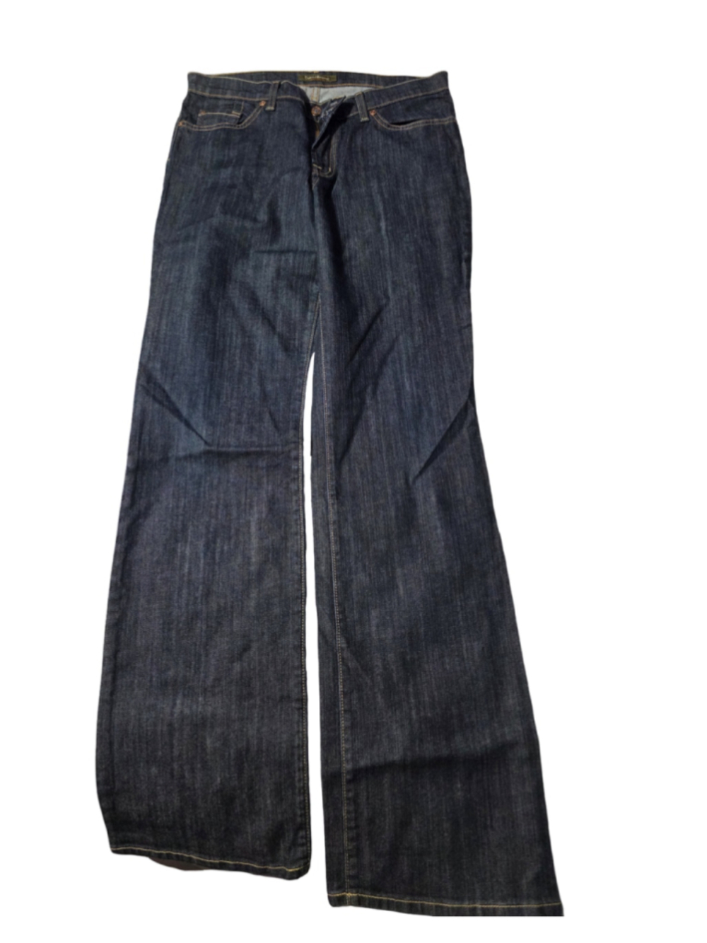 Women's David Kahn Wide Leg Jeans Size 12 Dark Blue